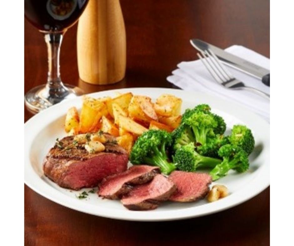 Beef Tenderloin Steak Singles-Cooked Dinner