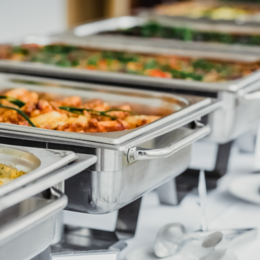 Catering parties and events